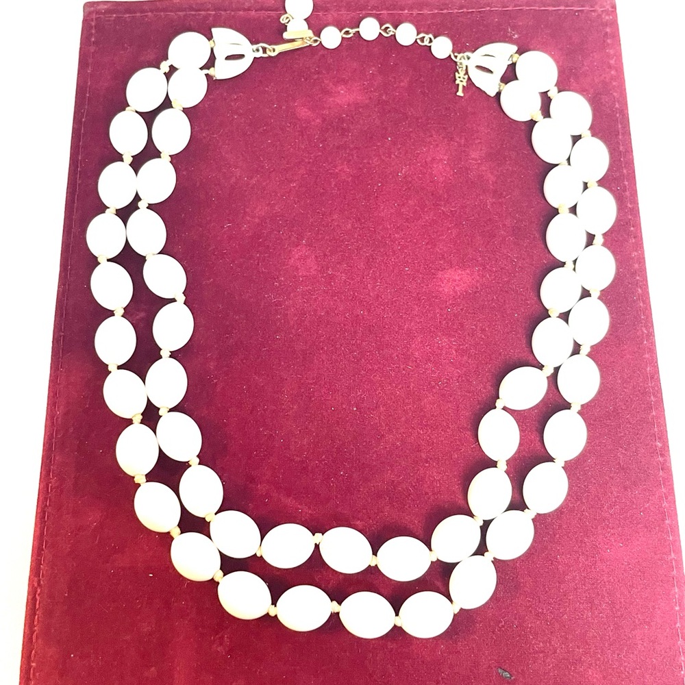 Vintage Trifari Double Strand Necklace